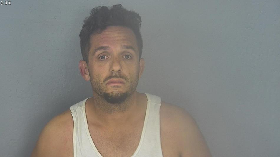 Arrest photo of BRANDON MCCUE