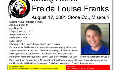Missing: Freida Louise Franks